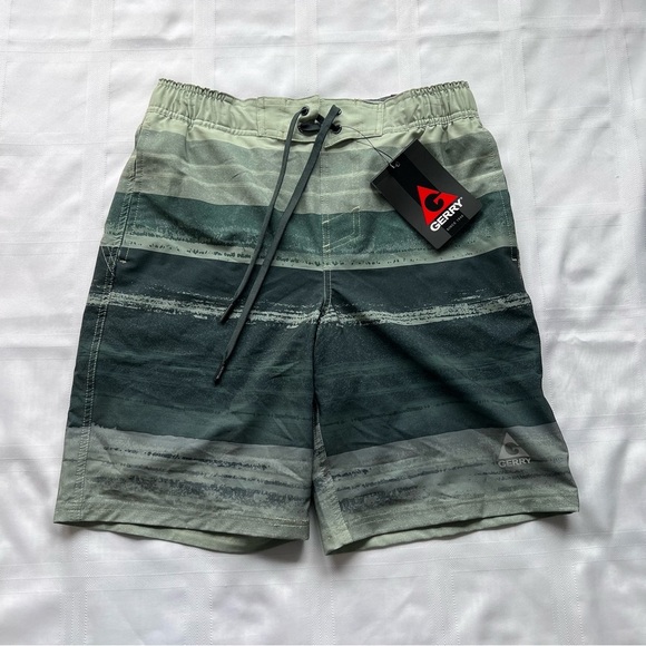 ***NWT*** Gerry Weber Men's Green Swim Board Shorts - Picture 1 of 6